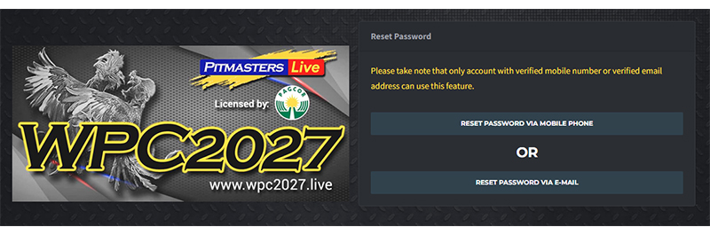 How to Wpc2027 Register and Login at www.wpc2027.live