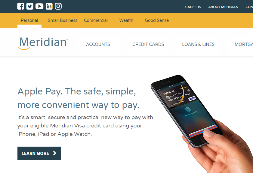 Meridian Credit Union Online Banking