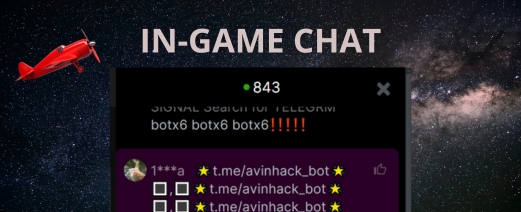 In-game Chat In-game Chat aviator